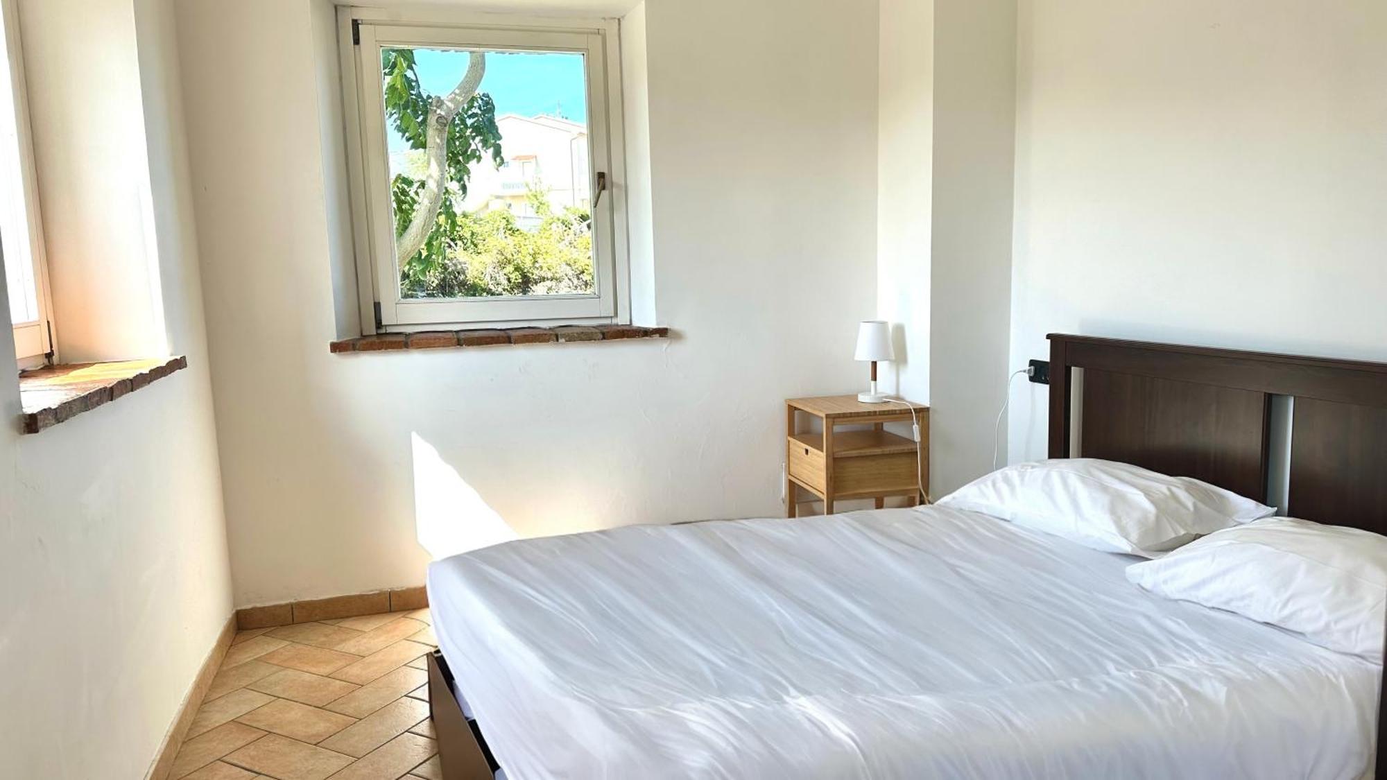 S214 - Sirolo, Trilocale Con Giardino In Zona Tranquilla Leilighet Eksteriør bilde