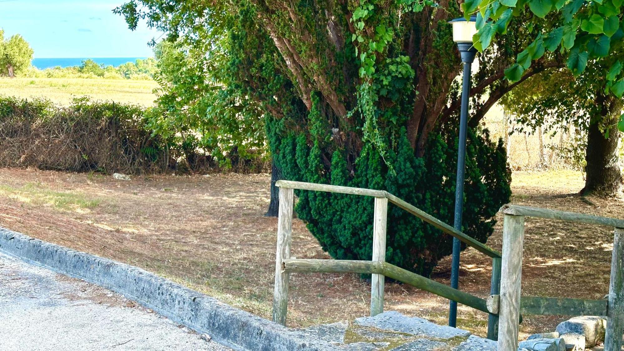 S214 - Sirolo, Trilocale Con Giardino In Zona Tranquilla Leilighet Eksteriør bilde